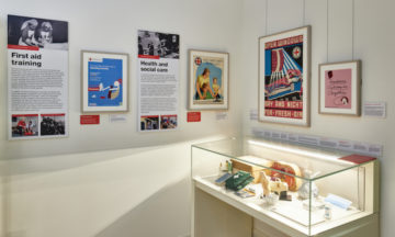 Join a tour of the British Red Cross Museum